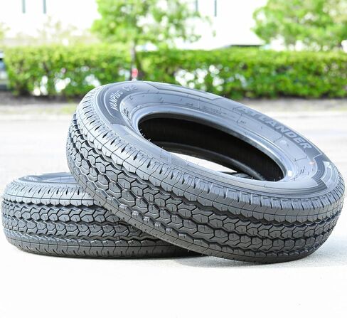 Set of 2 (TWO) Atlander VANPlus C18 All-Season Commercial Van Radial Tires-225/70R15 225/70/15 225/70-15 112/110R Load Range D LRD 8-Ply BSW Black Side Wall in Saudi Arabia