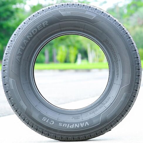 Set of 2 (TWO) Atlander VANPlus C18 All-Season Commercial Van Radial Tires-225/70R15 225/70/15 225/70-15 112/110R Load Range D LRD 8-Ply BSW Black Side Wall in Saudi Arabia
