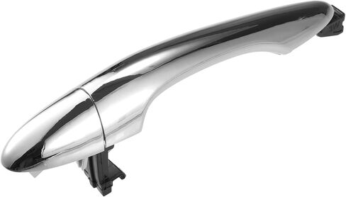 Rear Left Car Door Handle Exterior Door Handles for Kia Sportage 2.0L 2.4L 2011-2016 Plastic Silver Tone in Kuwait
