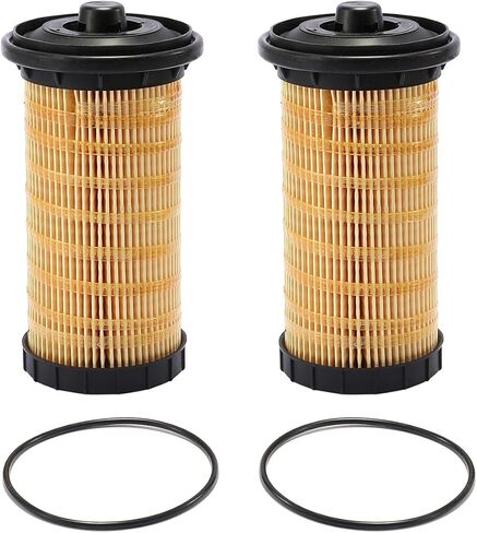 360-8960 Fuel Filter 3608960 Compatible with Caterpillar CAT Engine E312E 320D2 320E 329E 323E (set of 2) in Kuwait