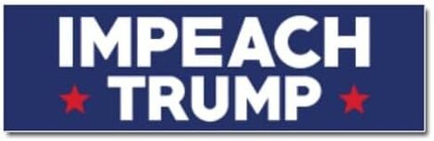 CafePress Impeach Trump Car Magnet 10 X 3 10" x 3", Bumper Magnet in Kuwait