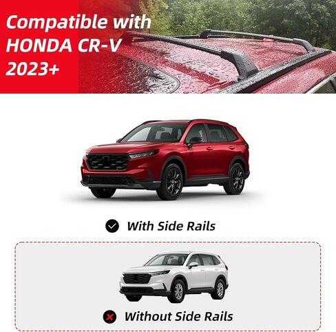 Roof Rack Cross Bars 220lbs for 2023-2026 Honda CR-V CRV & CRV Sport Hybrid, Heavy Duty All-Metal Aluminum Crossbar Luggage Rack for Rooftop Cargo Carrier Bag Kayak Canoe Bike Snowboard Skiboard in Saudi Arabia
