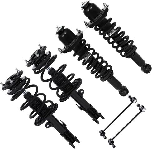 Front Rear Struts Suspension kit for Toyota Corolla 2014 2015 2016 2017 2018 2019 for Toyota Corolla Shock Absorber kit, 6pcs in Kuwait