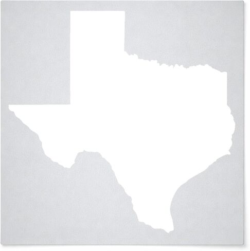 Texas Reusable Mylar Stencil - Art Craft Supplies New Sizes (4") in Kuwait