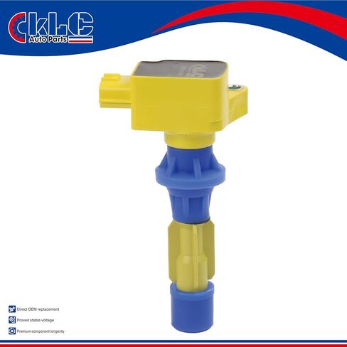 KLC Set of 4 Performance Ignition Coil Pack UF540 6M8G-12A366 L3G2-18-100 099700-0980 5C1740 Compatible with Mazda 3 6 CX-7 MX-5 2006-2015 2.0L 2.3L 2.5L L4 Engines in Saudi Arabia