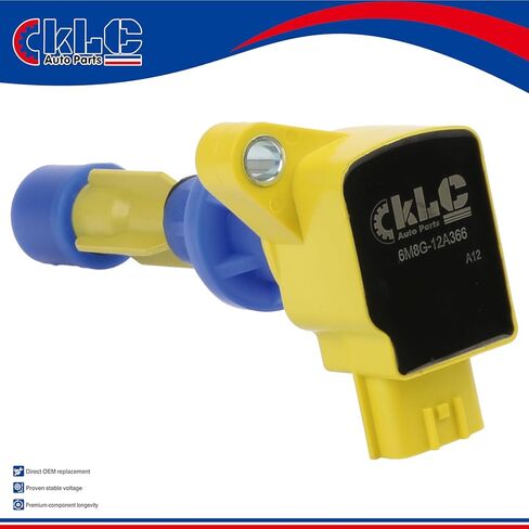 KLC Set of 4 Performance Ignition Coil Pack UF540 6M8G-12A366 L3G2-18-100 099700-0980 5C1740 Compatible with Mazda 3 6 CX-7 MX-5 2006-2015 2.0L 2.3L 2.5L L4 Engines in Saudi Arabia