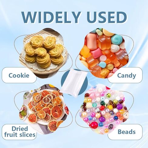 OHEETU 20Pcs Clear Plastic Pillow Gift Boxes Mini Party Favor Box for Candy Jewelry Wedding Supplies(3.5x2.75x1Inch) in Saudi Arabia