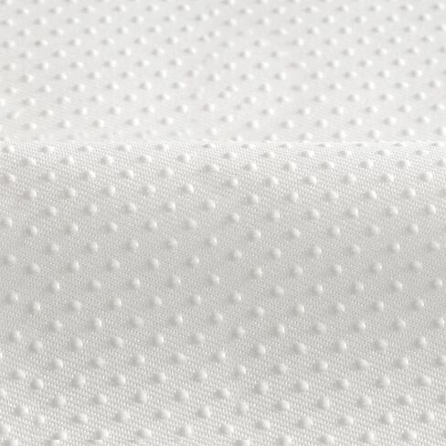 1 Yard Non Slip Fabric 60" Wide White Rug Backing Fabric with Rubber Dotted Coating – Anti-Slip Cloth for DIY Rugs, Tufting, Carpet Padding, Floor Mat Backing in Kuwait