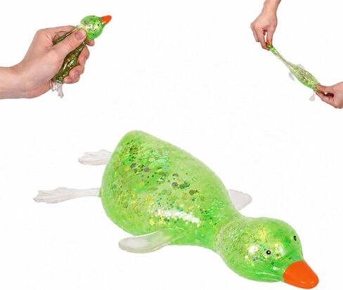 Malt-Sugar Style Duck Squishy for Kids Ages 3+ & Adults, Stretchy Slow-Rebound Squeeze Toy, Fun Sensory Squishy for Hands-On Play(Pink) in Kuwait