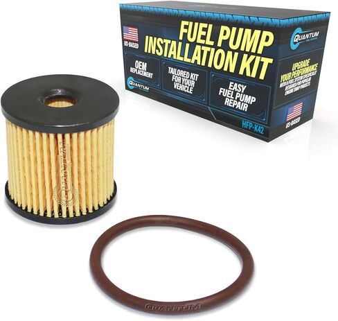 QFS Fuel Filter Kit for 2007-2024 Harley-Davidson Touring Models, Replaces 61011-04A, 62229-08B, Protects Fuel System from Debris in Kuwait
