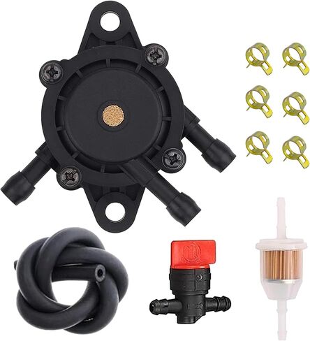 Fuel Pump Compatible with Predator 212 Mini Bike Fuel Pump, Kawasaki FH481V, B&S 10HP 17.5 HP 23HP 24HP,Husqvarna YTH22V46 YTH2448,John Deere GT2325 L118,Kohler 24 393 04-S, 808656 691034 in Saudi Arabia
