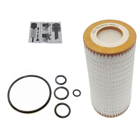 فلتر زيت AMCC متوافق مع مرسيدس بنز C230/240/250/280/300/32 AMG/320/350/43 AMG/55 AMG، E280/300/320/350/430/500/55 AMG/550 0001802609 in Kuwait
