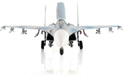 هواية ماستر | نسخة طبق الأصل من الطائرات العسكرية بمقياس 1:72 | Su-27P Flanker B Red 98/RF-33753، البحرية الروسية، 2020 (إعادة الإصدار يقتصر على 100 قطعة) | الموديل HA6019 in Kuwait