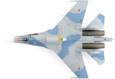 هواية ماستر | نسخة طبق الأصل من الطائرات العسكرية بمقياس 1:72 | Su-27P Flanker B Red 98/RF-33753، البحرية الروسية، 2020 (إعادة الإصدار يقتصر على 100 قطعة) | الموديل HA6019 in Kuwait