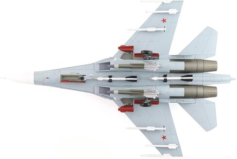 هواية ماستر | نسخة طبق الأصل من الطائرات العسكرية بمقياس 1:72 | Su-27P Flanker B Red 98/RF-33753، البحرية الروسية، 2020 (إعادة الإصدار يقتصر على 100 قطعة) | الموديل HA6019 in Kuwait