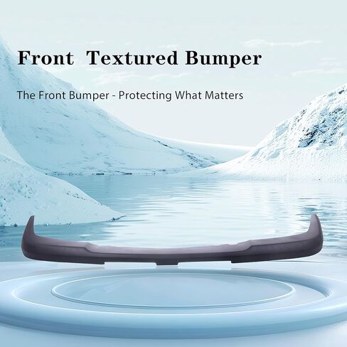 CarPartsDepot Front Upper Bumper Trim Cap Compatible with Chevrolet 2002-2006 Avalanche 1500 2500 & 2003-2007 Silverado 1500 2500 Classic GM1051110 15139805 in Kuwait