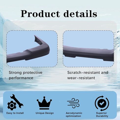 CarPartsDepot Front Upper Bumper Trim Cap Compatible with Chevrolet 2002-2006 Avalanche 1500 2500 & 2003-2007 Silverado 1500 2500 Classic GM1051110 15139805 in Kuwait