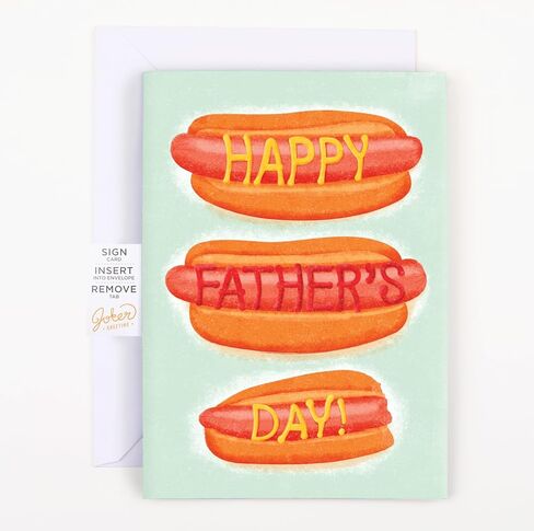 Joker Greeting Loooping Dad Father's Day Card with glitter in Saudi Arabia