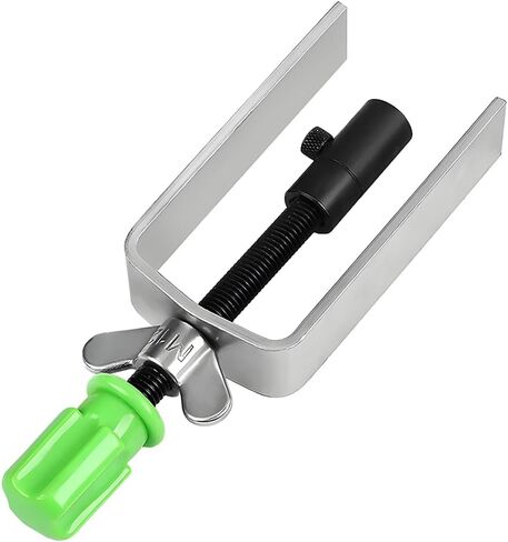 Car Steering Wheel Lock Plate Removal Tool, Steering Wheel Lock Plate Snap Ring Remover with 9/16"-18 Reversible Adapter, Compressor Puller Installer Tool, Universal for Vehicles in Saudi Arabia