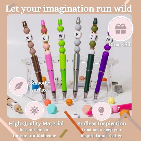 83PCS Silicone Letter Beads Vertical Hole 12mm A-Z Extra Vowels Even Smooth Accurate Square Silicone Beads for Pens Lanyards Alphabet Keychains Making White New in Saudi Arabia