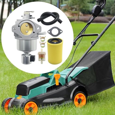 592952 Carburetor Lawn Mower, Replacement for BS 33R877 331877 19hp Intek Engine with Air Filter, Replaces 24181817 in Kuwait