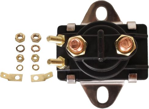 Boat Engine 89-818864T 89-846070 89-94318 89-96158 89-96158T 8M0185622 Trim Tilt Relay/Solenoid Switch for Mercury Mercruiser Marine Force Outboard Motor 35HP-275HP, fit Sierra 18-5817 in Kuwait
