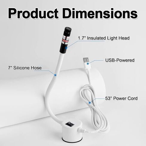 Magnetic Positioning Quilting Light, Sewing Light Seam Guide for Straight Stitching, Adjustable Quilting Light for Sewing Machine, Hands-Free Precision Quilting Aid Tool (Cross Lights) in Kuwait