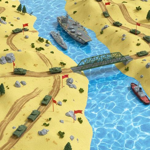 5 Sheets Ripple Water Sticker, A4 Size Artificial Water Effect Paper for Diorama, Self-Adhesive Pvc Coated Paper Sheets for Miniature Lake River Scene Scenery DIY Supplies, 11.7x8.3 Inch Multicolor in Kuwait