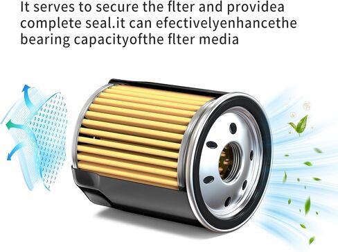 16510-93J00 16510-96J00 16510-96J10 Boat Oil Filter, Compatible with Suzuki 150HP-350HP Outboard, Mercury 35-8M0154773, Evinrude Johnson 5035703, Sierra 18-7905-1 in Saudi Arabia