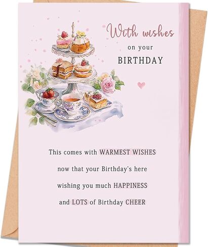 Birthday Card for Friend, Birthday Card Gift for Women Sister Bestie Bestfriend Her in Kuwait