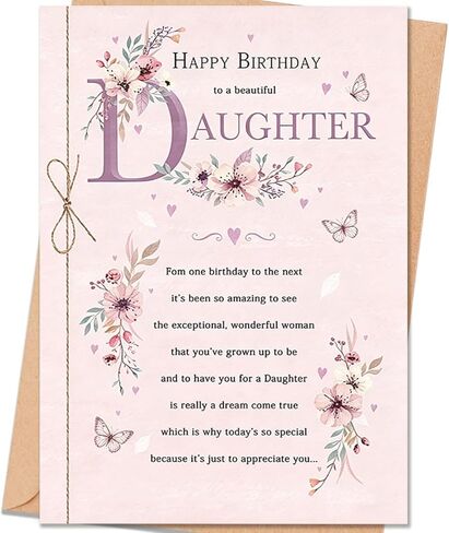 Birthday Card for Friend, Birthday Card Gift for Women Sister Bestie Bestfriend Her in Kuwait