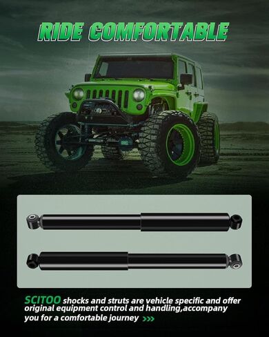 SCITOO 2pcs Front Shocks Absorbers and Struts Fits 03 for ford for E-550 Super Duty,99-04 for ford for F-250 / for F-350 / for F-450 / for F-550 Super Duty in Kuwait
