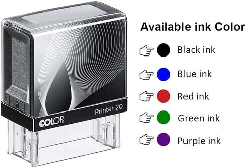 Imprue Balance Due Self-Inking Stamp – 9/16" x 1-1/2" Rectangular Office & Warehouse Stamp – Stock Rubber Stamp – Re-Inkable – Available in Red, Blue, Black, Green & Purple Ink in Saudi Arabia