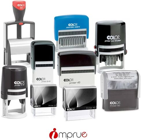 Imprue Balance Due Self-Inking Stamp – 9/16" x 1-1/2" Rectangular Office & Warehouse Stamp – Stock Rubber Stamp – Re-Inkable – Available in Red, Blue, Black, Green & Purple Ink in Saudi Arabia