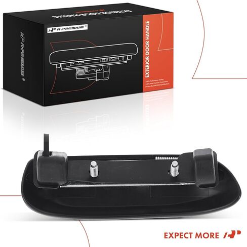A-Premium Front Left Driver Side Exterior Door Handle Compatible with Ford Mustang 1999-2004, Primed Black, Replace# XR3Z6322405AAH in Kuwait