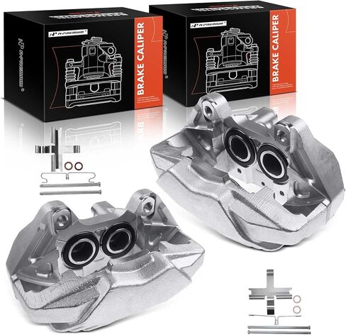 A-Premium Disc Brake Caliper Assembly Compatible with Select Toyota Models - Supra 1993 1994 1995 1996 1997 1998 3.0L - Front Driver and Passenger Side in Kuwait
