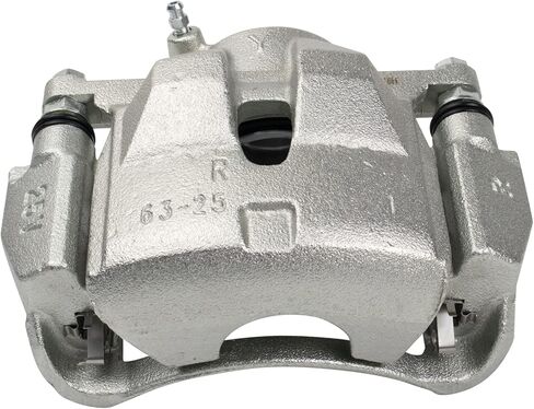 Front Left and Right Brake Caliper Set Caliper Brackets Hardware Compatible with 06-08 Toyota RAV4 L4 2.4L 09-10 RAV4 L4 2.5L 2012 RAV4 L4 2.5L 17-18 RAV4 LE excluding Japan Built Models in Kuwait