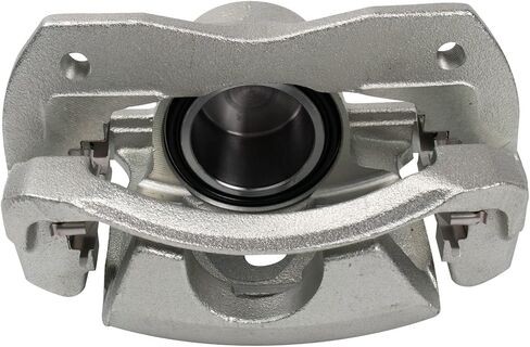 Front Left and Right Brake Caliper Set Caliper Brackets Hardware Compatible with 06-08 Toyota RAV4 L4 2.4L 09-10 RAV4 L4 2.5L 2012 RAV4 L4 2.5L 17-18 RAV4 LE excluding Japan Built Models in Kuwait