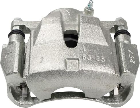 Front Left and Right Brake Caliper Set Caliper Brackets Hardware Compatible with 06-08 Toyota RAV4 L4 2.4L 09-10 RAV4 L4 2.5L 2012 RAV4 L4 2.5L 17-18 RAV4 LE excluding Japan Built Models in Kuwait