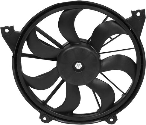 620-393 LINNCAS Radiator Cooling Fan Fit for 2009 2010 2011 2012 2013 2014 2015 2016 2017 2018 for Dodge for Journey Radiator Fan Assembly Black in Saudi Arabia