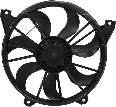 620-393 LINNCAS Radiator Cooling Fan Fit for 2009 2010 2011 2012 2013 2014 2015 2016 2017 2018 for Dodge for Journey Radiator Fan Assembly Black in Saudi Arabia