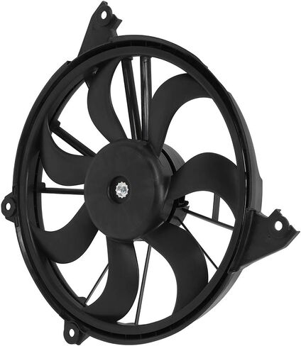 620-393 LINNCAS Radiator Cooling Fan Fit for 2009 2010 2011 2012 2013 2014 2015 2016 2017 2018 for Dodge for Journey Radiator Fan Assembly Black in Saudi Arabia