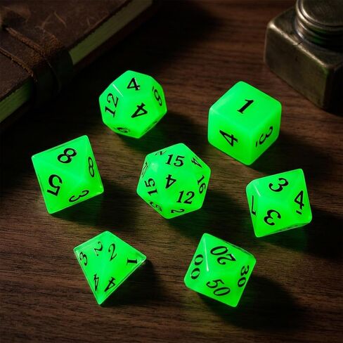Silicone Molds 7 Cavities for DIY Dice Making, Polyhedral Stereoscopic Dice Molds, Table Board Game Accessory,Craft Tool, Silicone Home Party Gift, Creative Game Lovers Present in Saudi Arabia