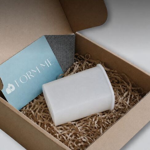 Mold for a Square Silicone vase - for Resin, Cement, Plaster, and Concrete | Create a Decorative vase for Flowers, a Pen Holder, or a Brush Holder - Form Me™ in Saudi Arabia