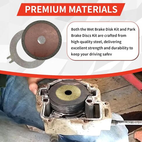 AM148465 Park Brake Discs Kit,AM140806 Wet Brake Disk Kit Compatible With John Deere Gator XUV 625 825 835 855 865 Utility Vehicles in Saudi Arabia