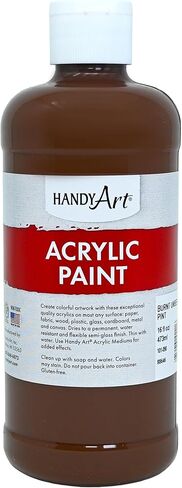 Handy Art Student Acrylic Paint 16 ounce, Burnt Umber in Saudi Arabia