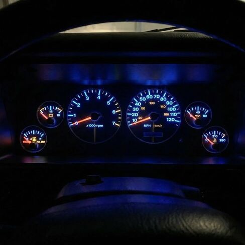 LED Dash Light Kit for Grand Cherokee WJ 1999-2004, Blue, 460K, 300 Lumens, 3W, 26 Bulbs in Saudi Arabia