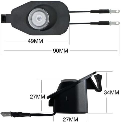 Side Mirror Led Puddle Light Shelby Logo Projector for Mustang 2015-2023, Non Fading 4K-HD Car Ghost Shadow Welcome Lamp, 2-Pack in Saudi Arabia
