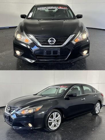 FASTCHE Front License Plate Frame Compatible with 2016 2017 2018 Nissan Altima Front Bumper License Plate Holder Mounting Bracket Replace # 962109HS0A NI1068130 in Kuwait