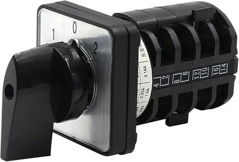 LW8-10 S1/2.2 Two Speed Motor Regulation High and Low Speed Switching Four Section Universal Change-Over Rotary Switch in Saudi Arabia